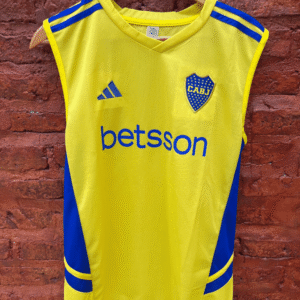 Musculosa Boca Juniors entrenamiento