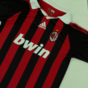 Camiseta Milan 08/09 titular - Ronaldinho #80