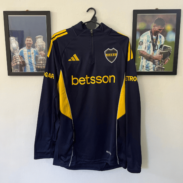 Buzo Mediocierre Boca Juniors 25/26